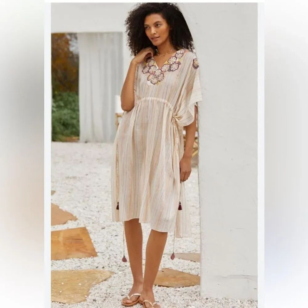 Anthropologie Duet Duet Embroidered
Kaftan size L/XL